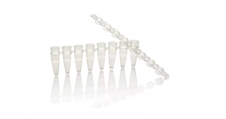 Capped 0.2mL 8-Strip PCR Tubes | RNase/DNase-Free