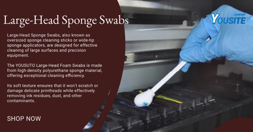 Large-Head Sponge Swabs