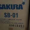 Sakura cleaning swabs sb-01 original Packaging