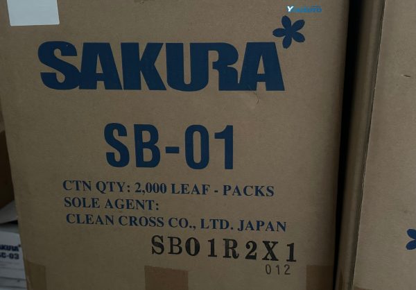 Sakura cleaning swabs sb-01 original Packaging