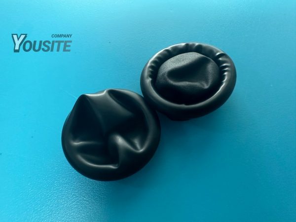 Black E9 Chlorinated powder free finger cots (esd)
