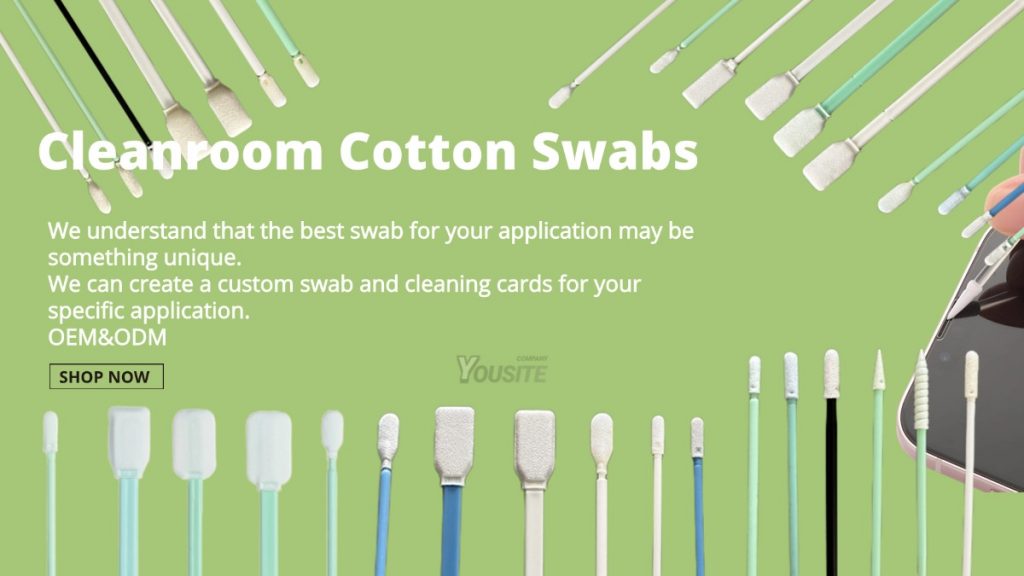 Cleanroom Cotton swabs