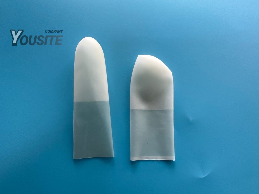 Disposable Cut Frosted Finger Cots (Optional)