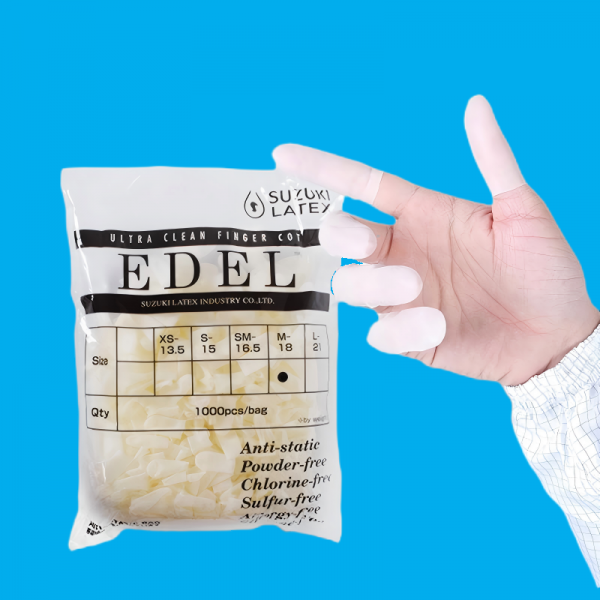 Powder-free Nitrile EDEL finger cots (1000pcs)